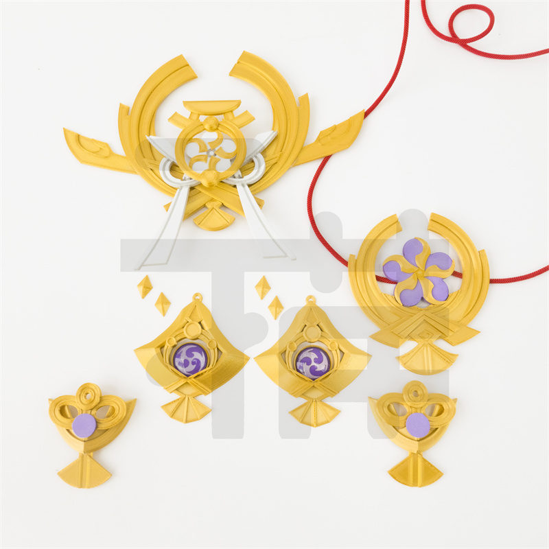 New Genshin Impact Yae Miko Co - 3D Printing Jewelry recension och pris
