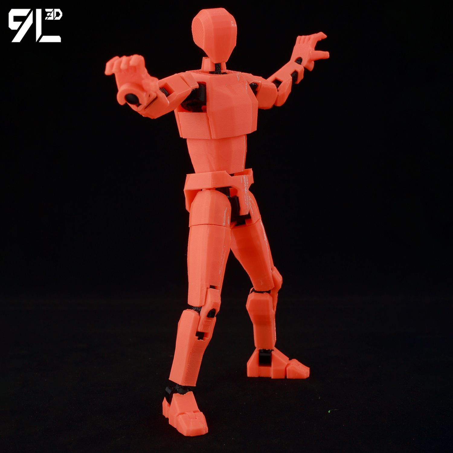 9L 3D Printed Articulated Dumm - 3D Printing Robot recension och pris