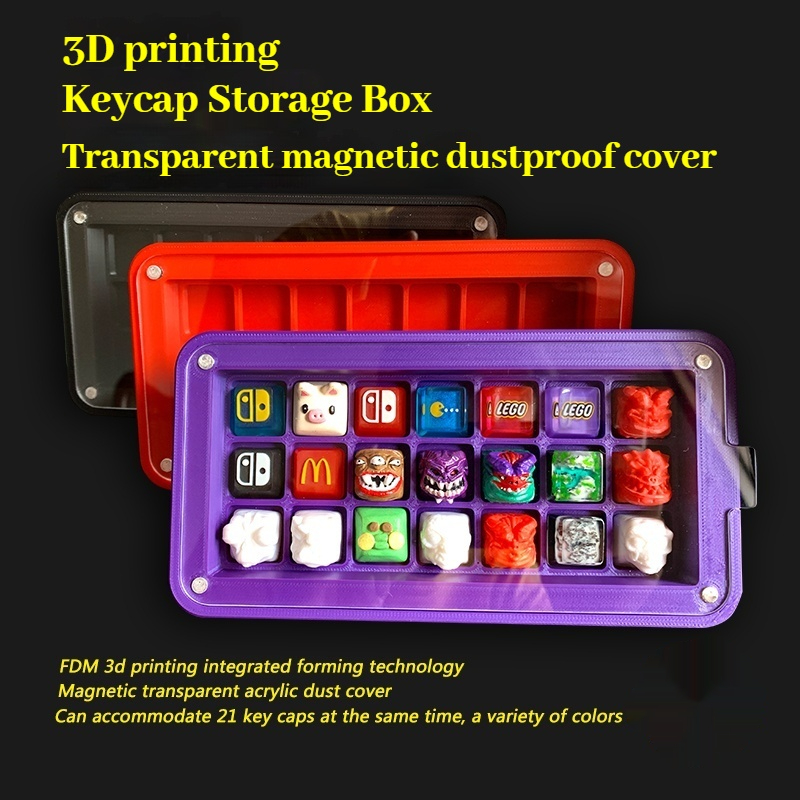 3d Printed Keycap Storage Box  - 3D Printing Keycaps recension och pris