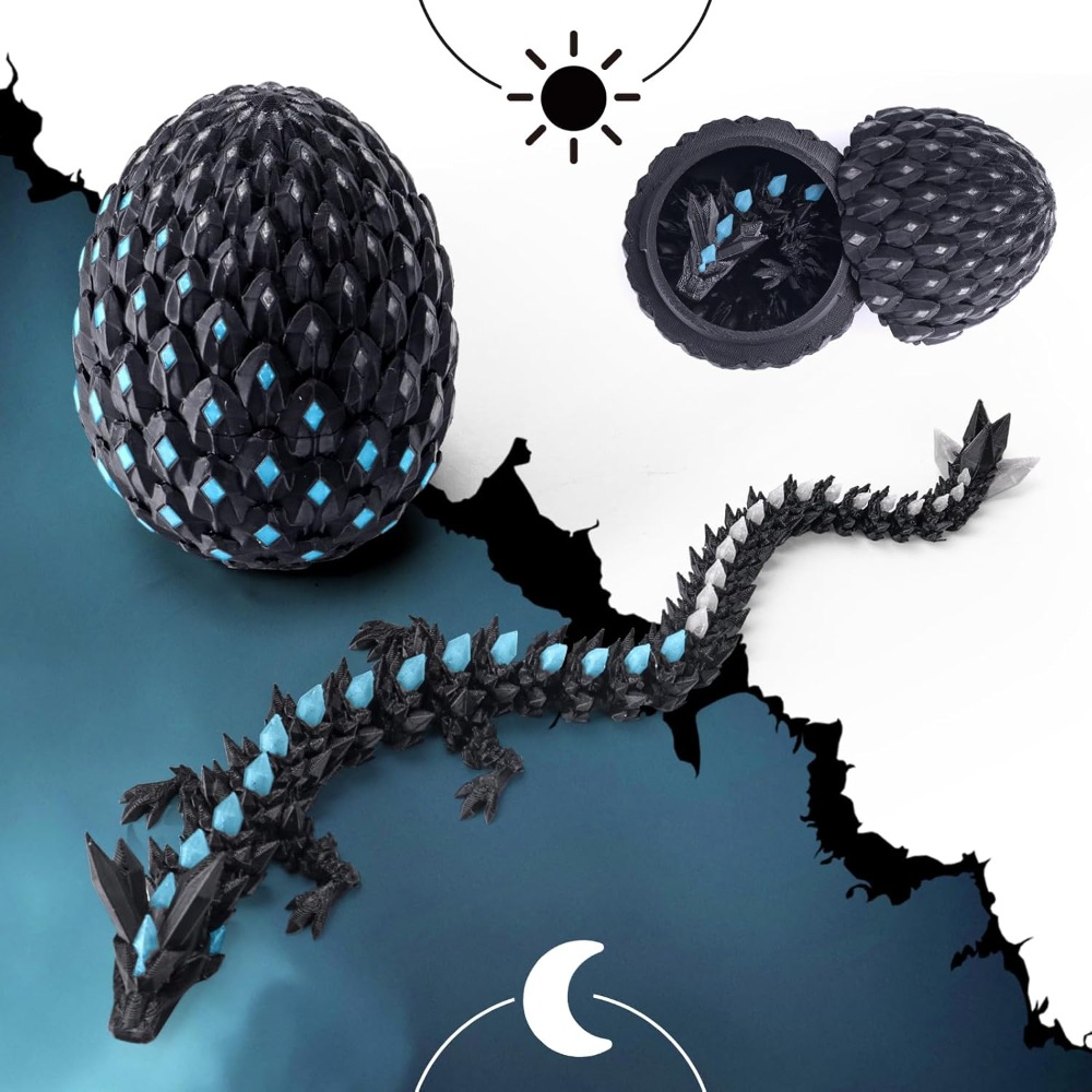 Glow-in-The-Dark 3D Printed Dr - 3D Printing Dragon recension och pris