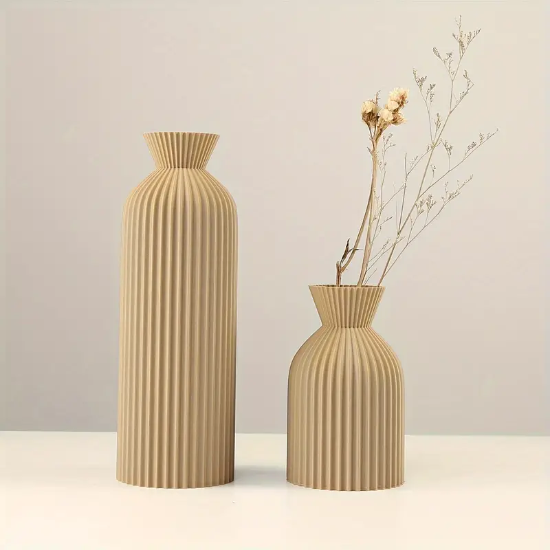 Elegant Black Plastic Vase - B - 3D Printing Vase recension och pris