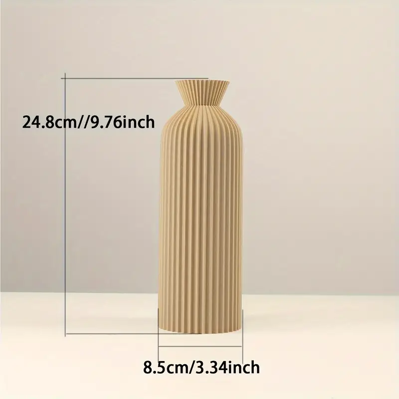 Elegant Black Plastic Vase - B - 3D Printing Vase recension och pris