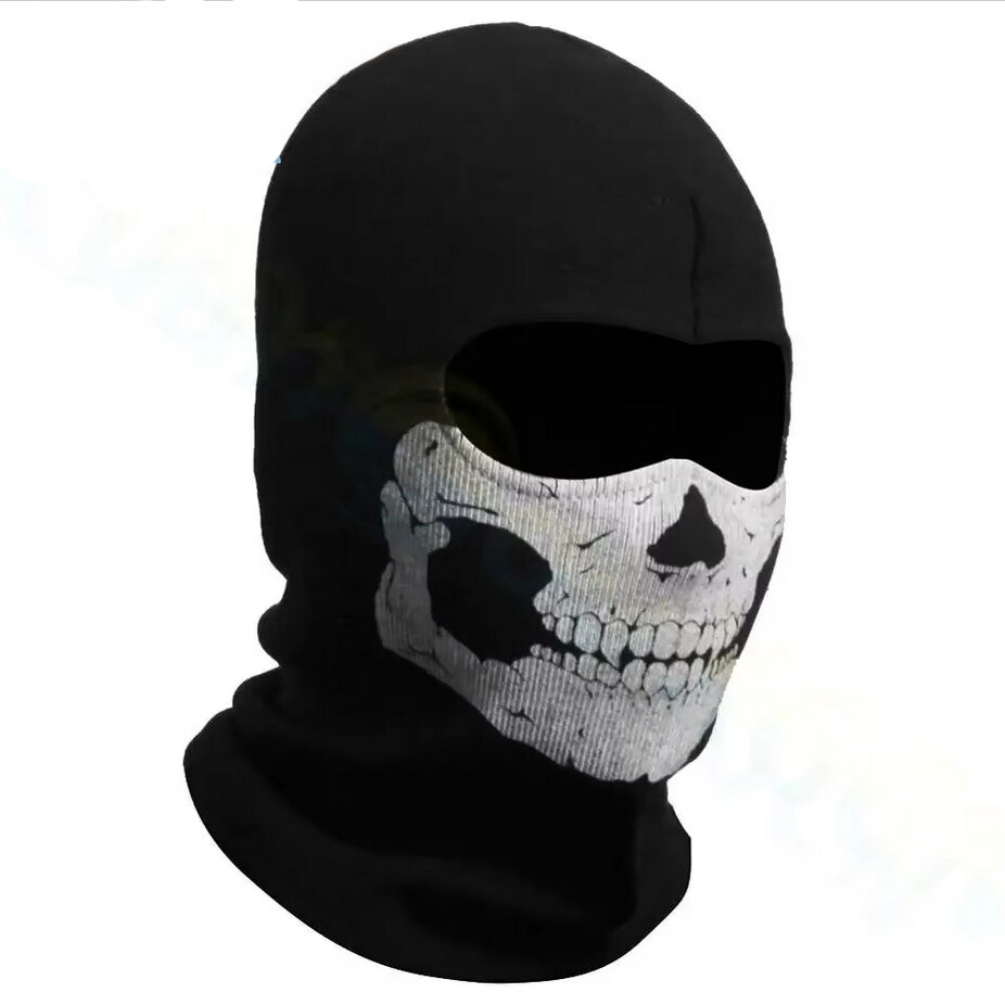 3D Skull Ghost Print 100% Poly - 3D Printing Ghosting recension och pris