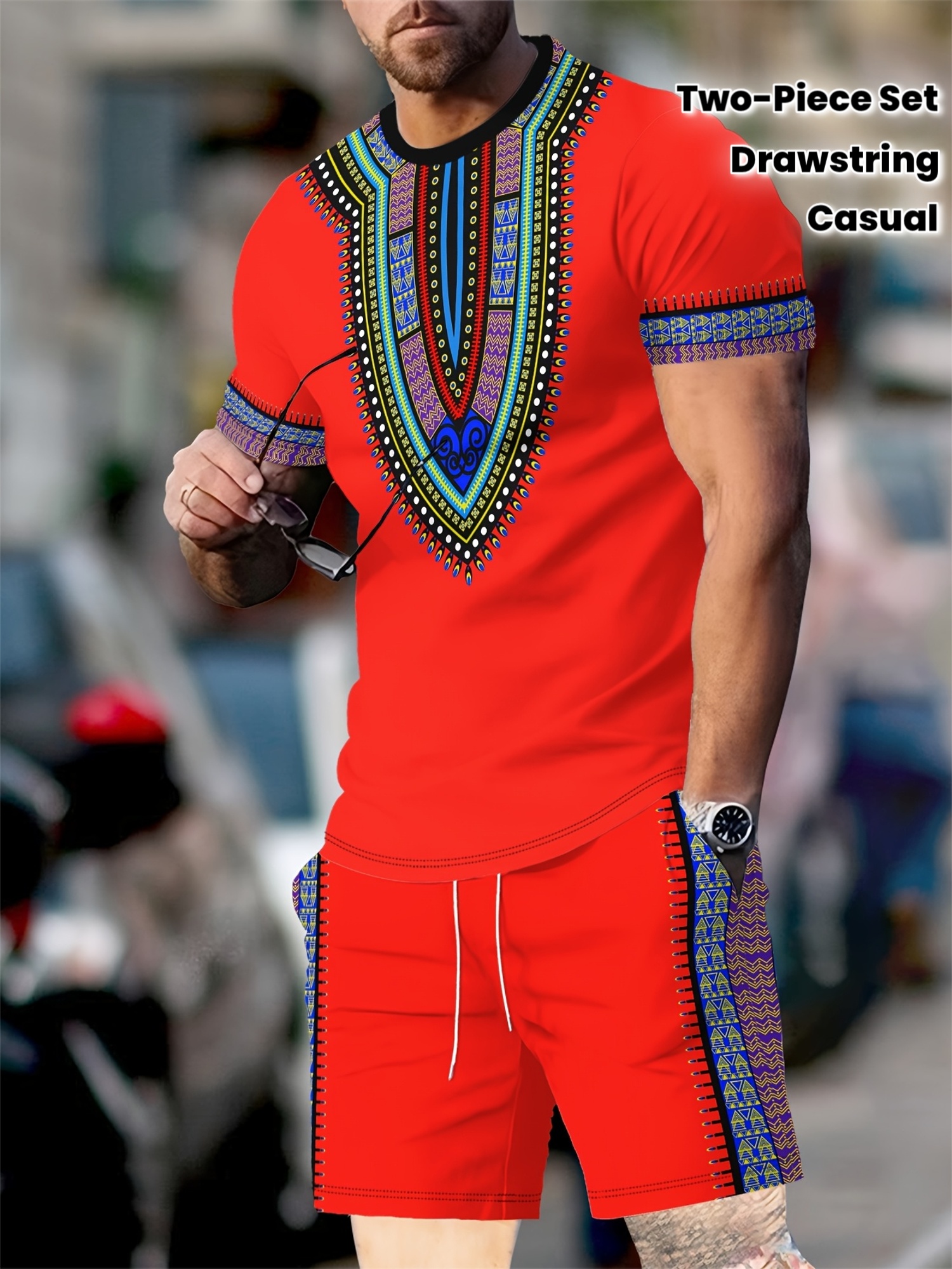New Men's Suits African Dashik - 3D Printing Services recension och pris