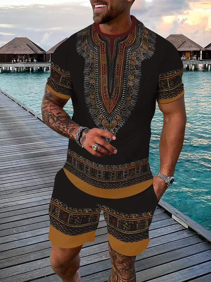 New Men's Suits African Dashik - 3D Printing Services recension och pris