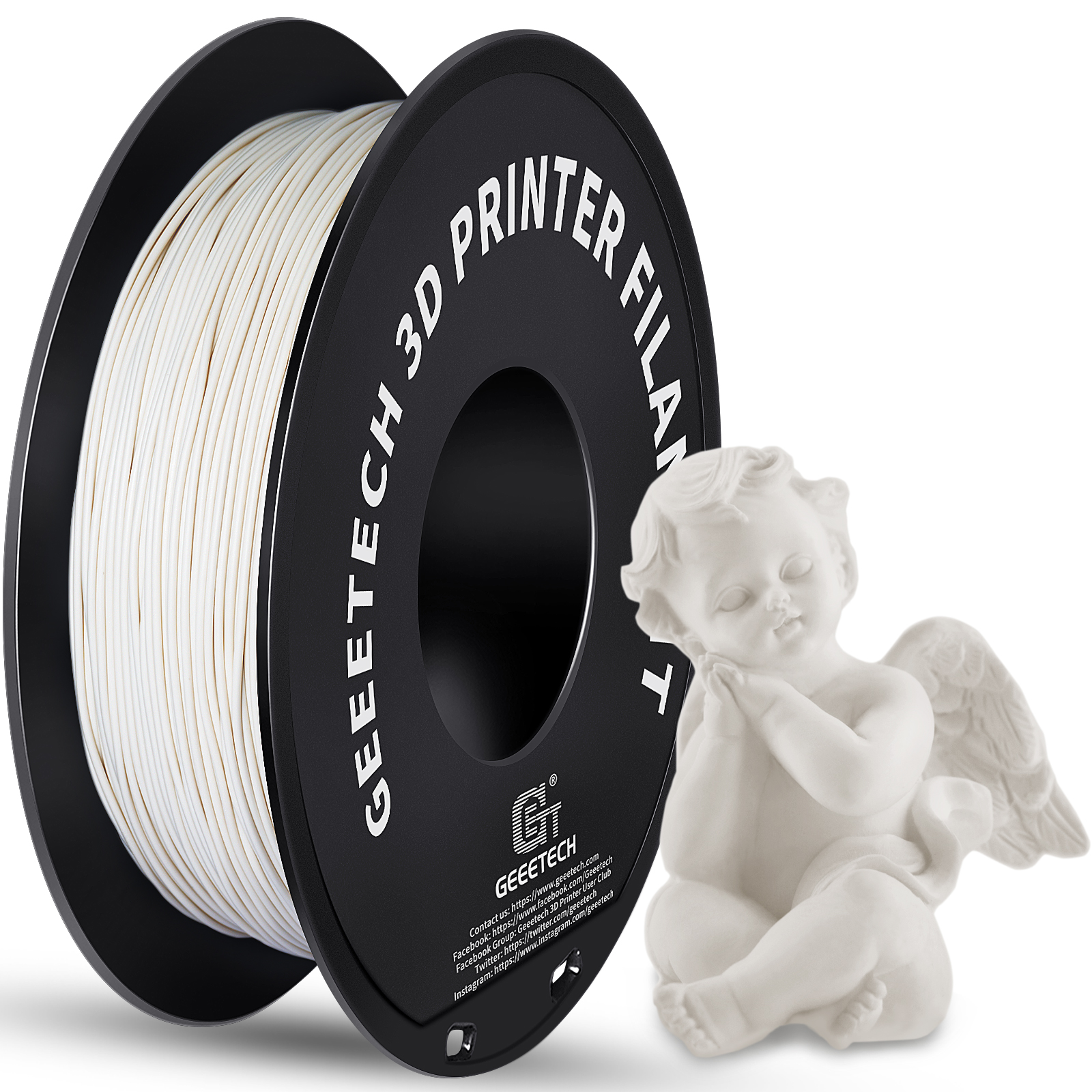 GEEETECH 1roll/1kg 1.75mm Matt - 3D Printing Nylon recension och pris