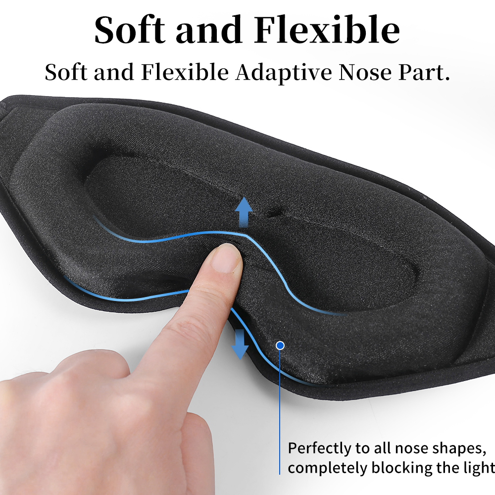 3D Soft Padded Sleeping Mask,  - 3D Printing Mask recension och pris