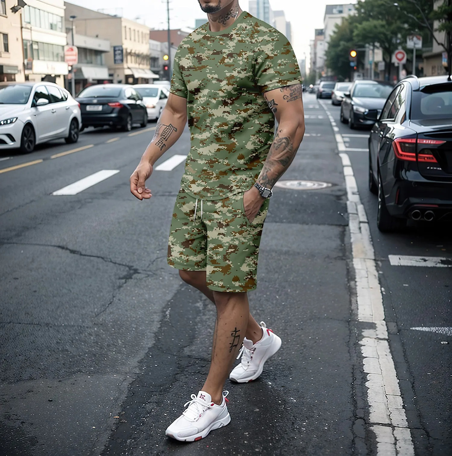 Camouflage Outdoor Tracksuits  - 3D Printing Services recension och pris