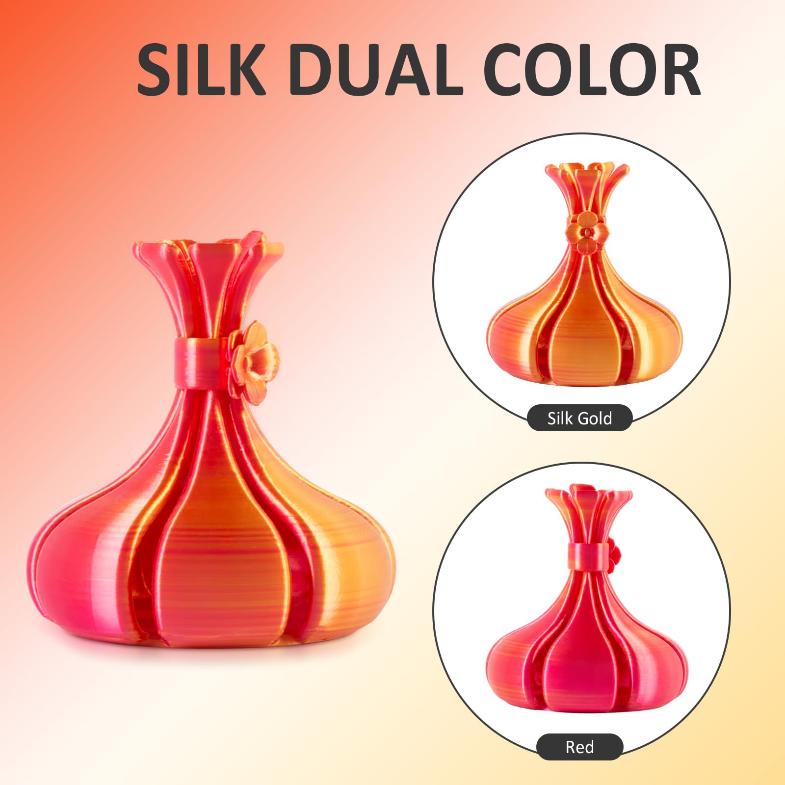 Geeetech Dual Colors BiColor S - 3D Printing Nylon recension och pris