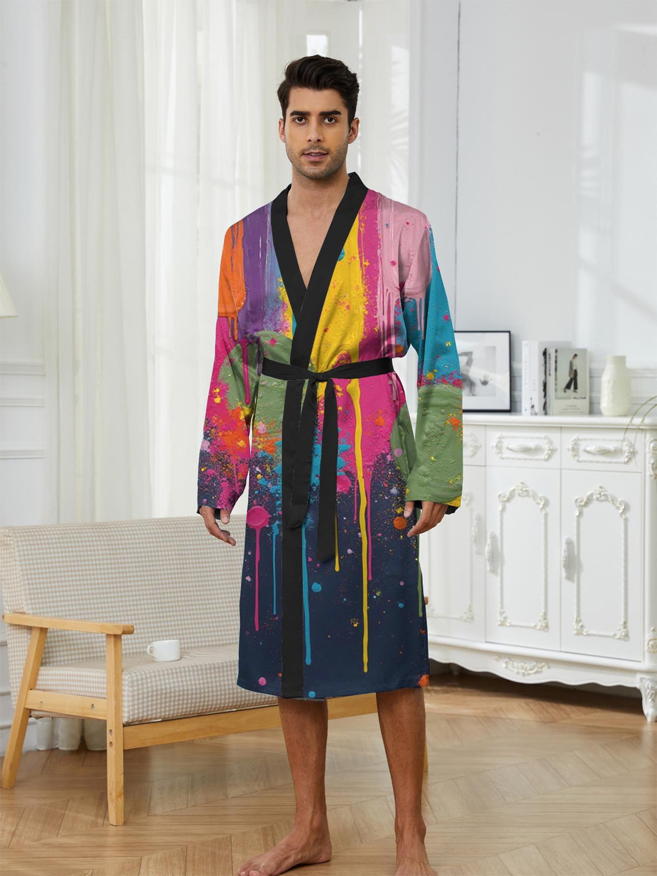1pc Men's Robe Bathrobe - 3D P - 3D Printing Nerd recension och pris