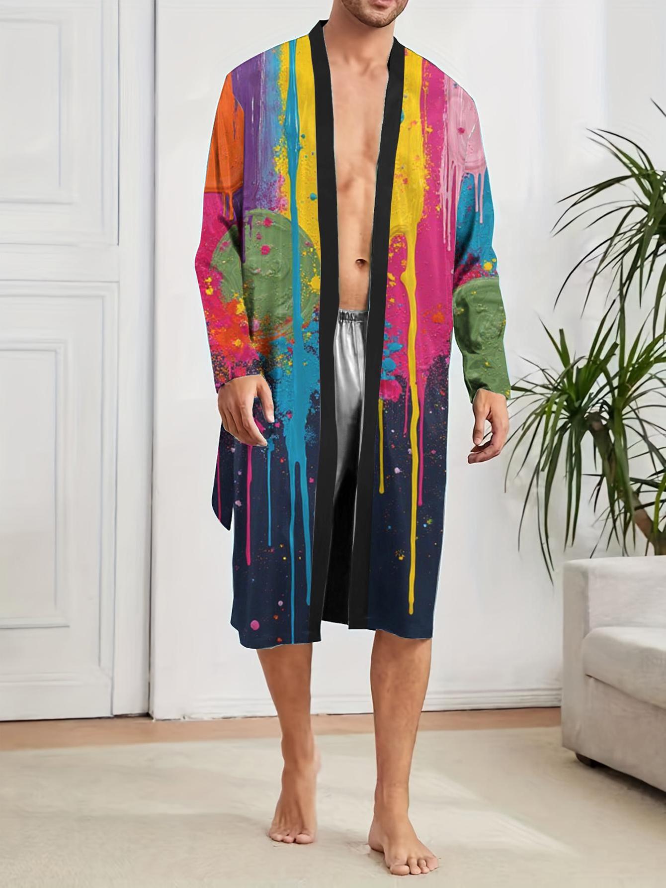 1pc Men's Robe Bathrobe - 3D P - 3D Printing Nerd recension och pris