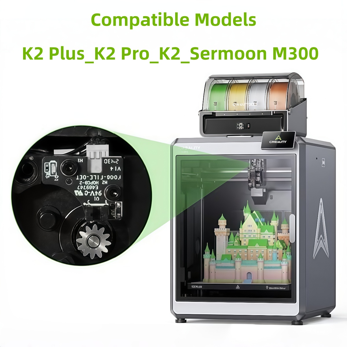 Creality Official K2 Plus Fila - Filament Runout Sensor recension och pris