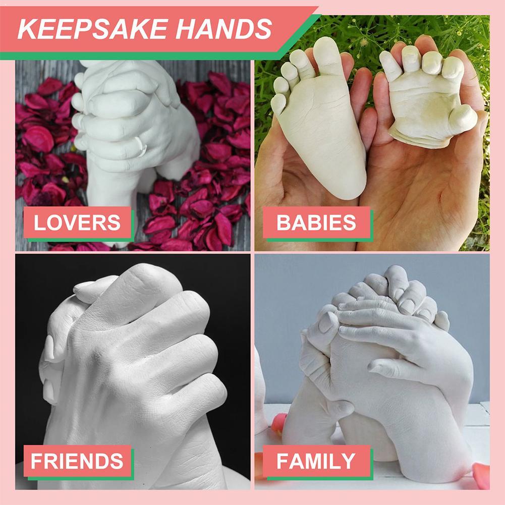 3D Hand Foot Print Model Set D - 3D Printing Nylon recension och pris