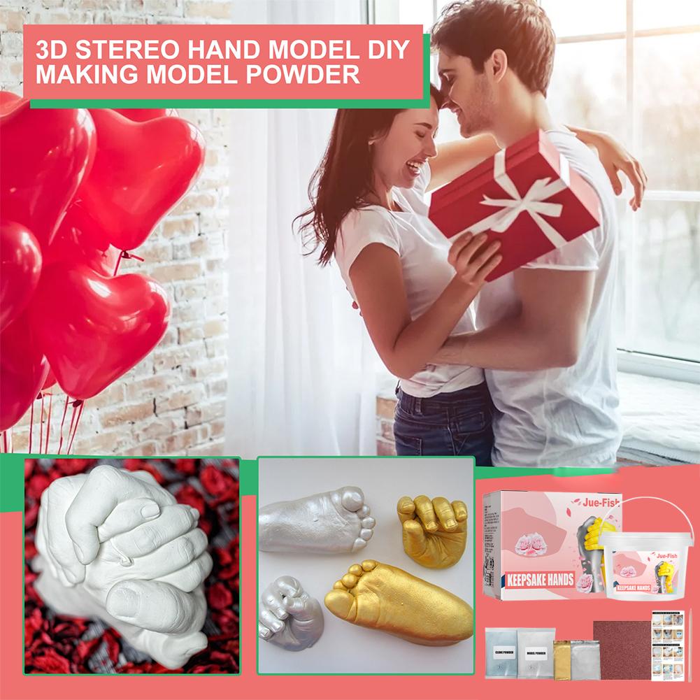 3D Hand Foot Print Model Set D - 3D Printing Nylon recension och pris
