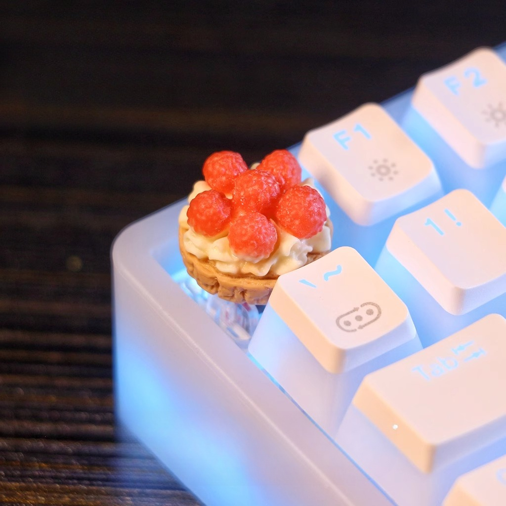 Yangmei Cake Theme Keycaps Set - 3D Printing Keycaps recension och pris