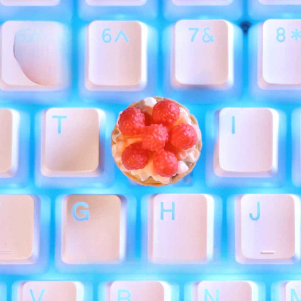 Yangmei Cake Theme Keycaps Set - 3D Printing Keycaps recension och pris
