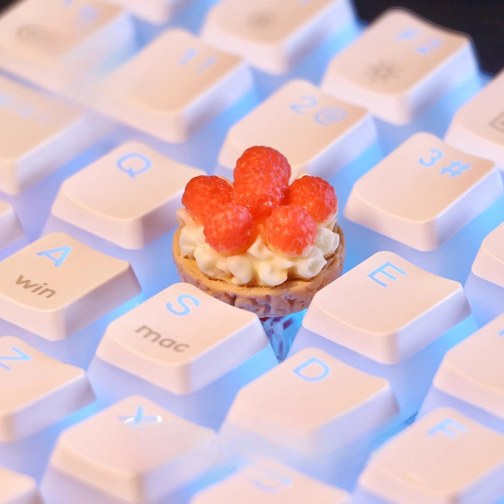Yangmei Cake Theme Keycaps Set - 3D Printing Keycaps recension och pris