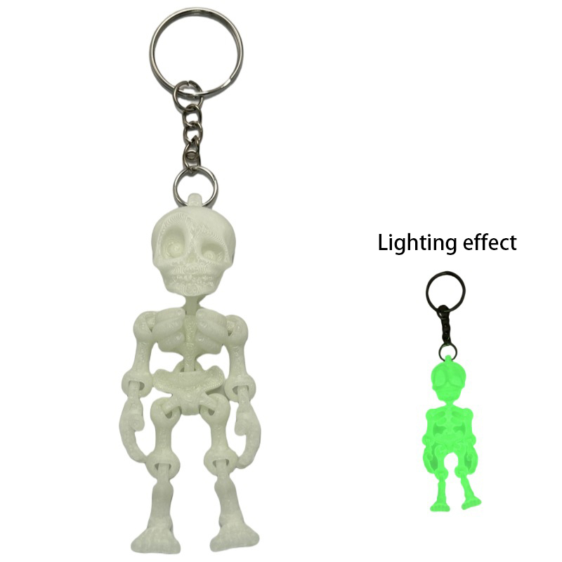 Toys Skeleton Keychain Safe Pl - 3D Printing Excavator recension och pris