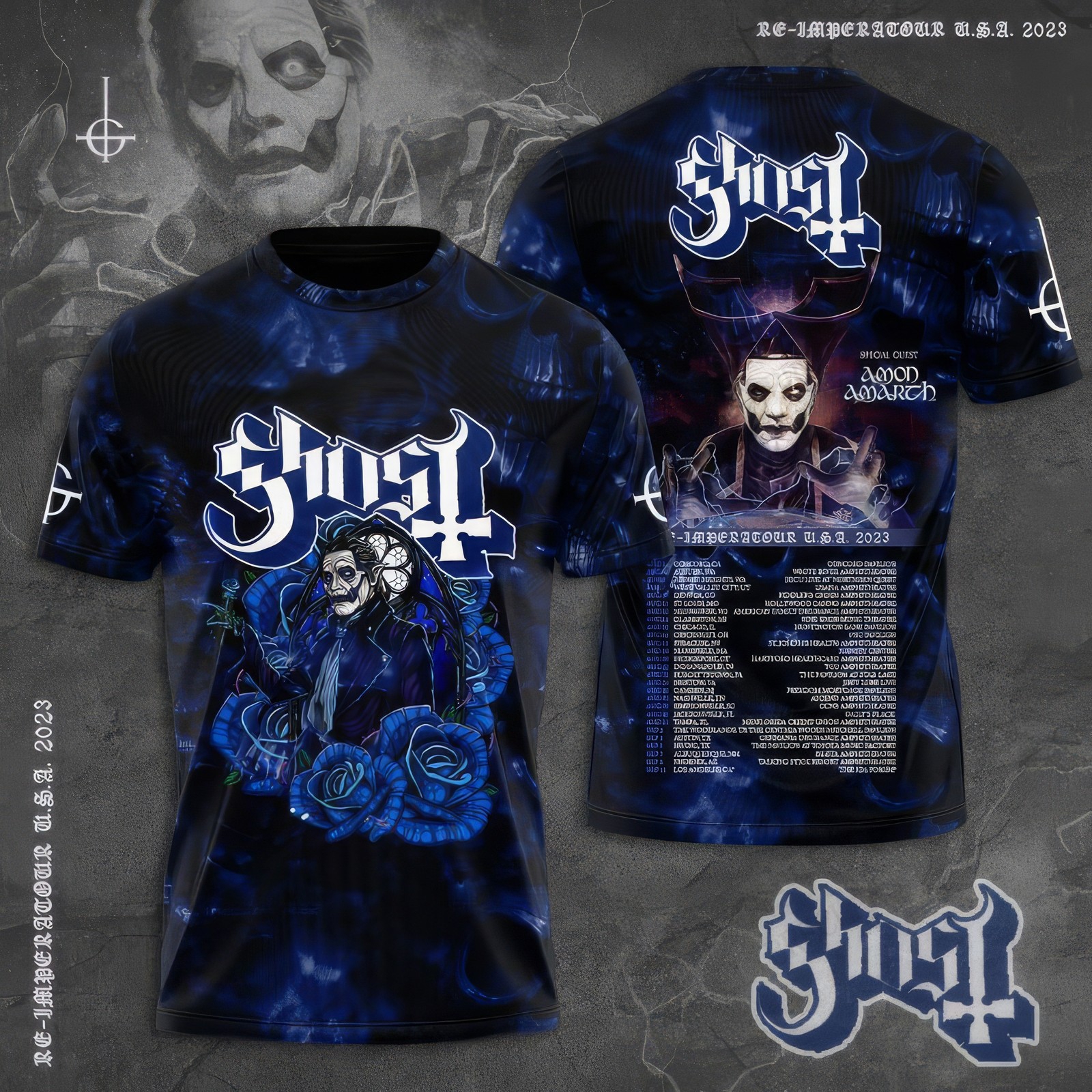 Vintage Rock Band Ghost 3d Pri - 3D Printing Ghosting recension och pris