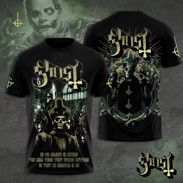 Vintage Rock Band Ghost 3d Pri - 3D Printing Ghosting recension och pris