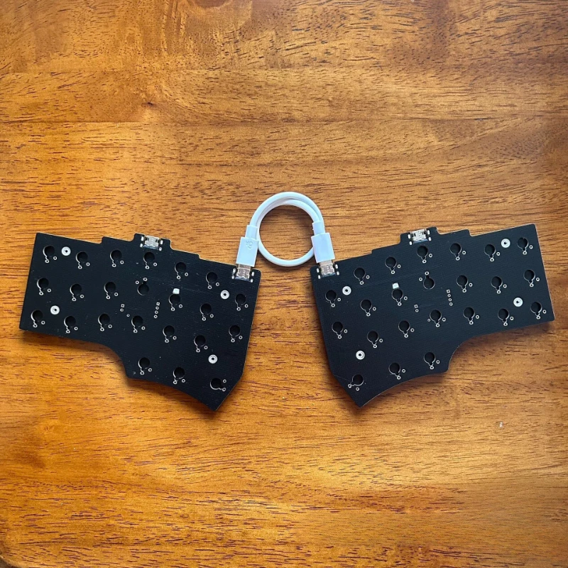 Corne V4 Dwarf Axis Split Keyb - 3D Printing Keycaps recension och pris