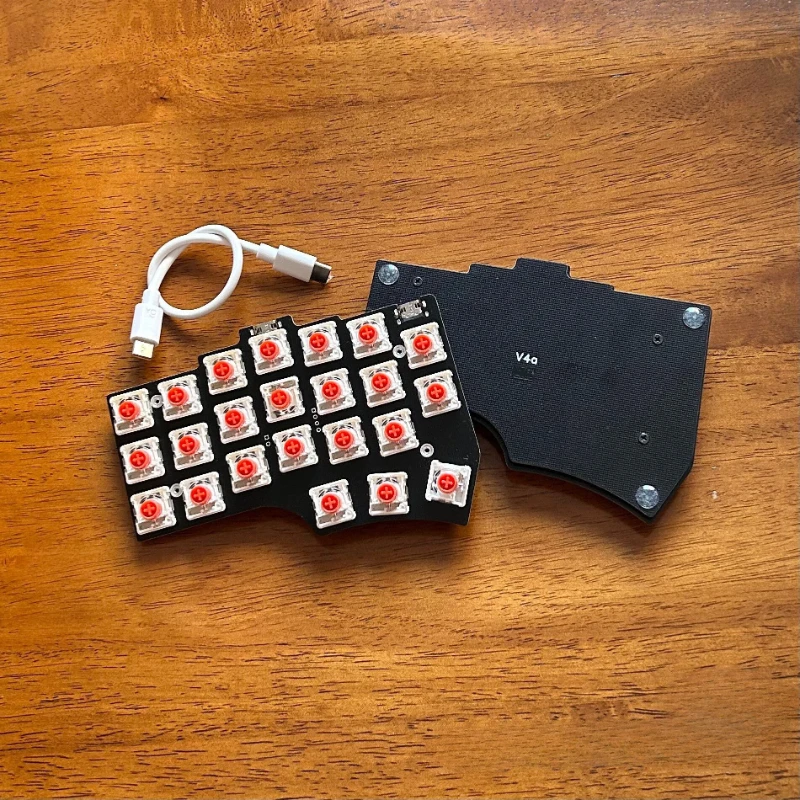Corne V4 Dwarf Axis Split Keyb - 3D Printing Keycaps recension och pris