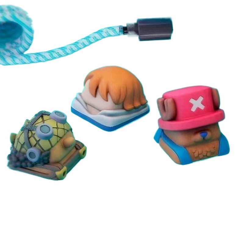 One Piece Chopper Nami anime c - 3D Printing Keycaps recension och pris