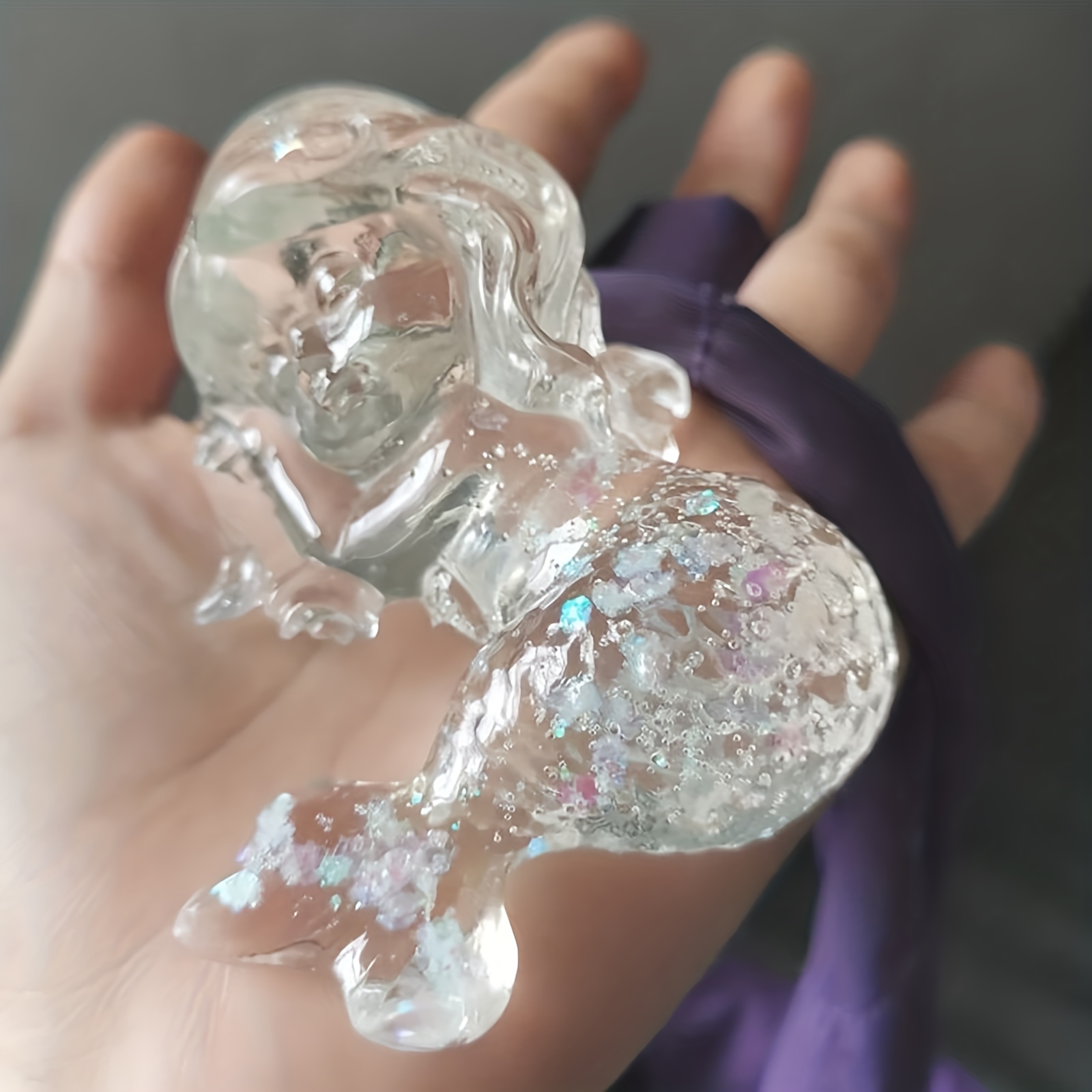Cute Cartoon Mermaid Silicone  - 3D Printing With Silicone recension och pris