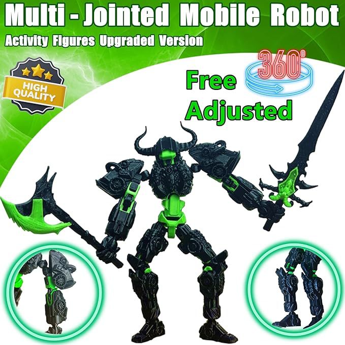 Titan 13 Action Figure,Assembl - 3D Printing Robot recension och pris