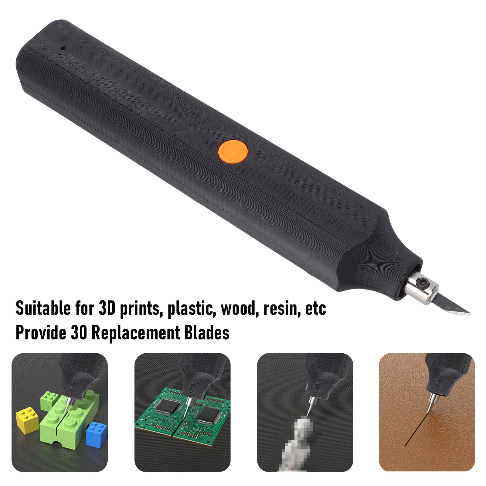 40kHz Ultrasonic Cutter with 3 - 3D Printing Article recension och pris