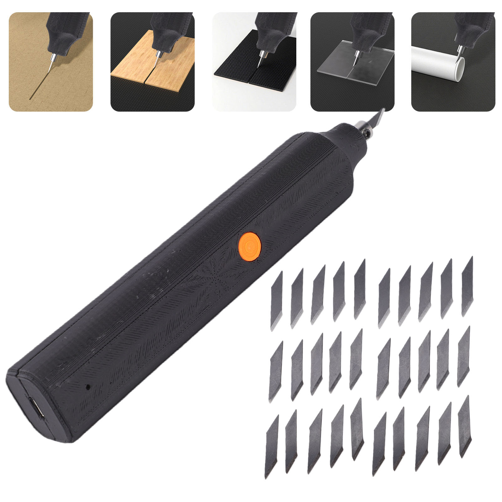 40kHz Ultrasonic Cutter with 3 - 3D Printing Article recension och pris