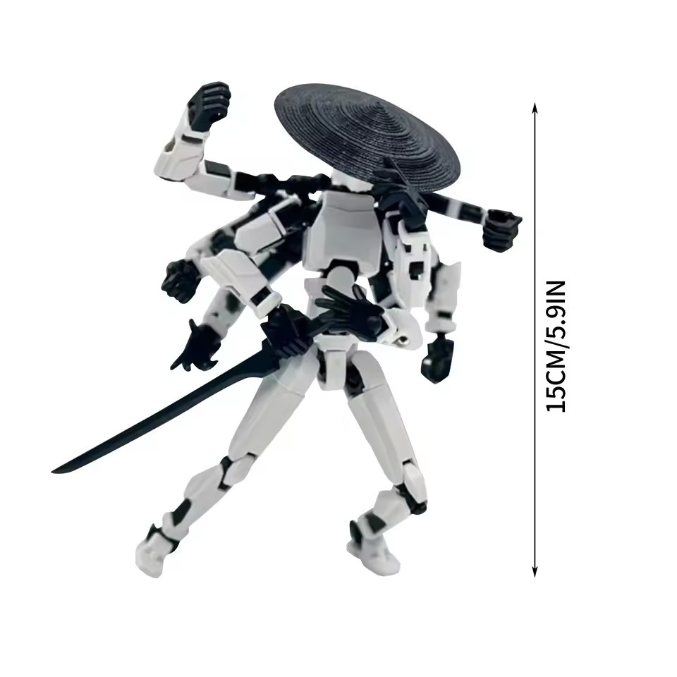 T13 Action Figure Home Decor L - 3D Printing Robot recension och pris