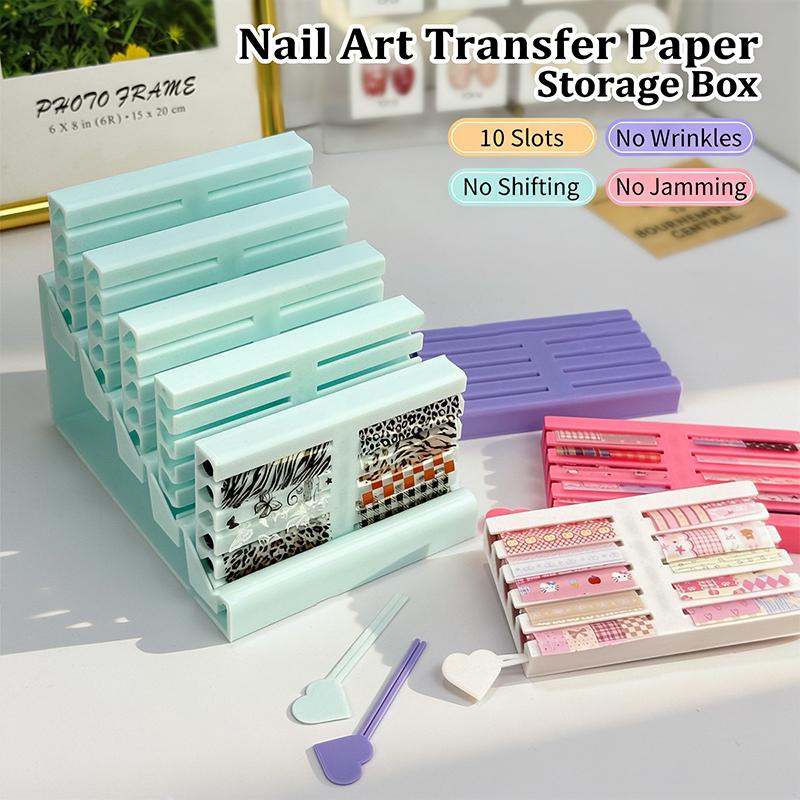 [T] Colorful Nail Transfer Pap - 3D Printing Housing recension och pris