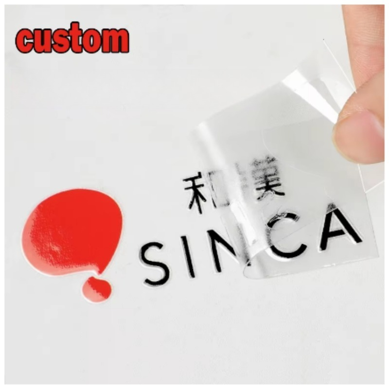 50pcs Custom DTF Transfer Stic - 3D Printing Logo recension och pris