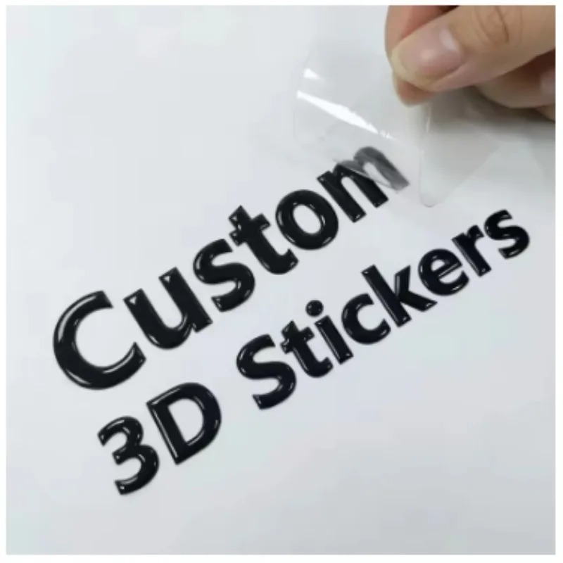 50pcs Custom DTF Transfer Stic - 3D Printing Logo recension och pris