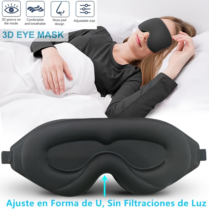 1pc Sleep Mask,3D Deep Contour - 3D Printing Mask recension och pris