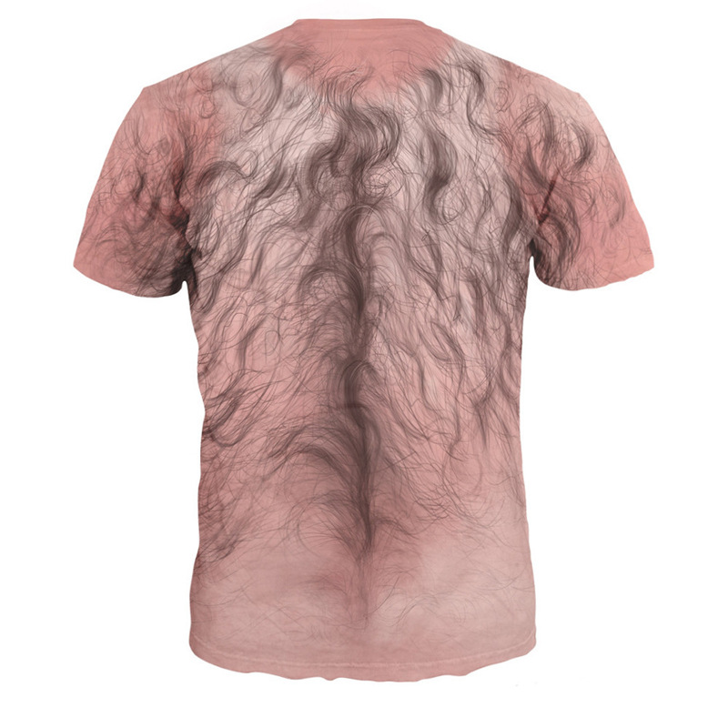 Hip-Hop 3D Short-Sleeve T-Shir - 3D Printing Nylon recension och pris