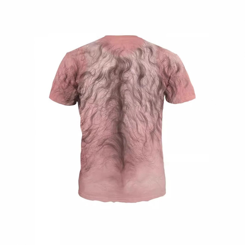 Hip-Hop 3D Short-Sleeve T-Shir - 3D Printing Nylon recension och pris