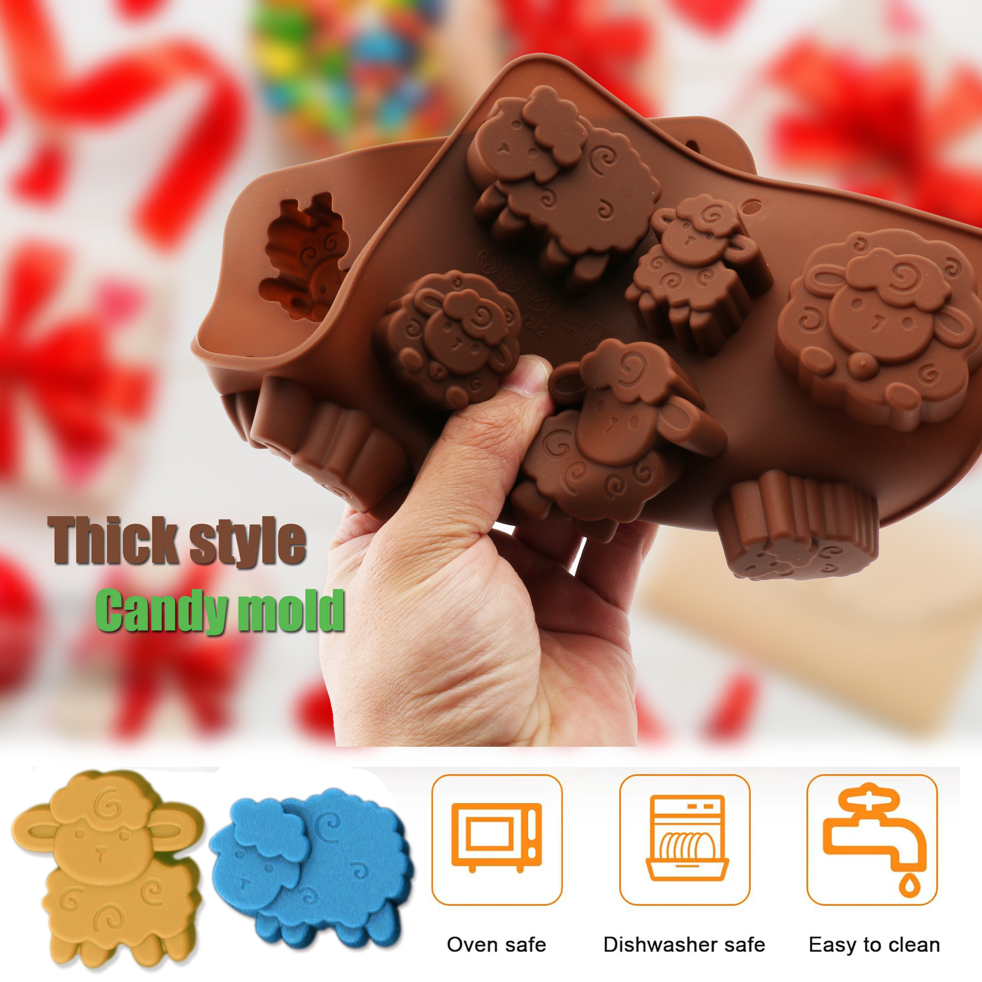 1pack silicone Eid lamb candy  - 3D Printing With Silicone recension och pris