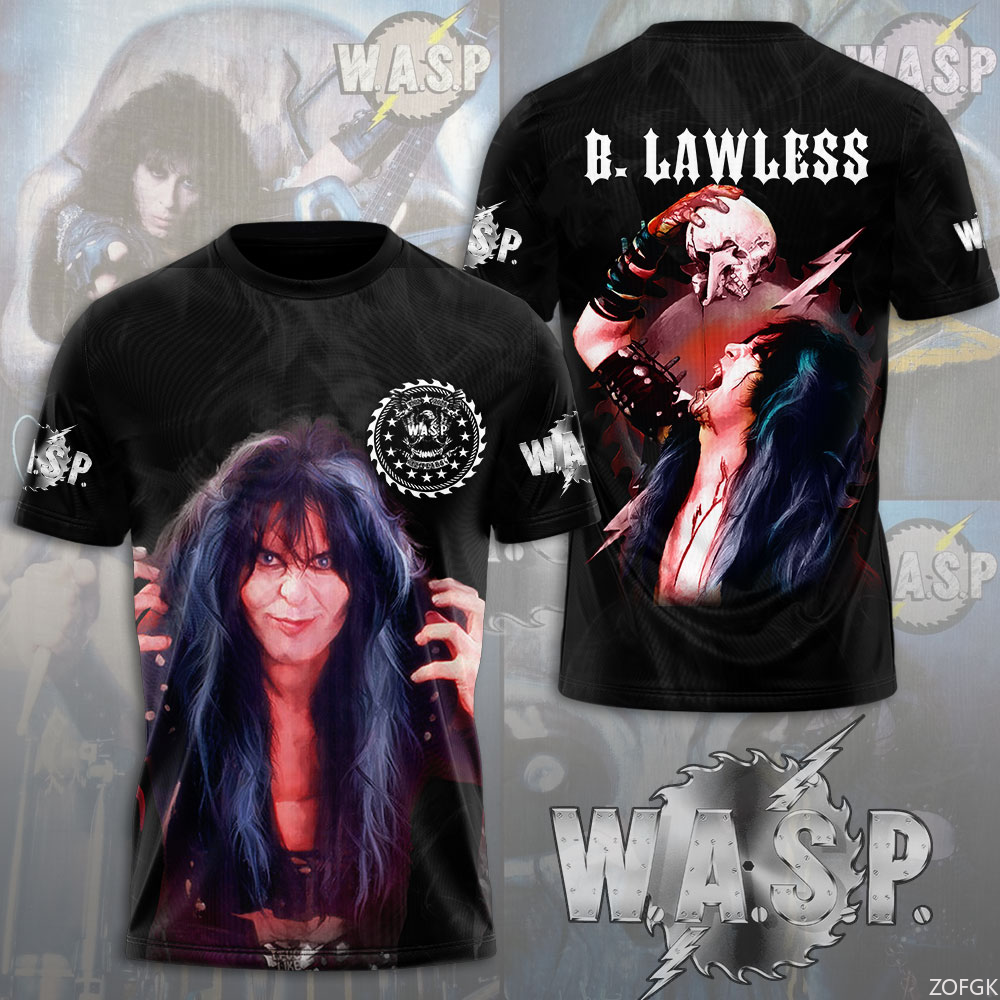 W.A.S.P Rock 3D Printing T-shi - 3D Printing Services recension och pris