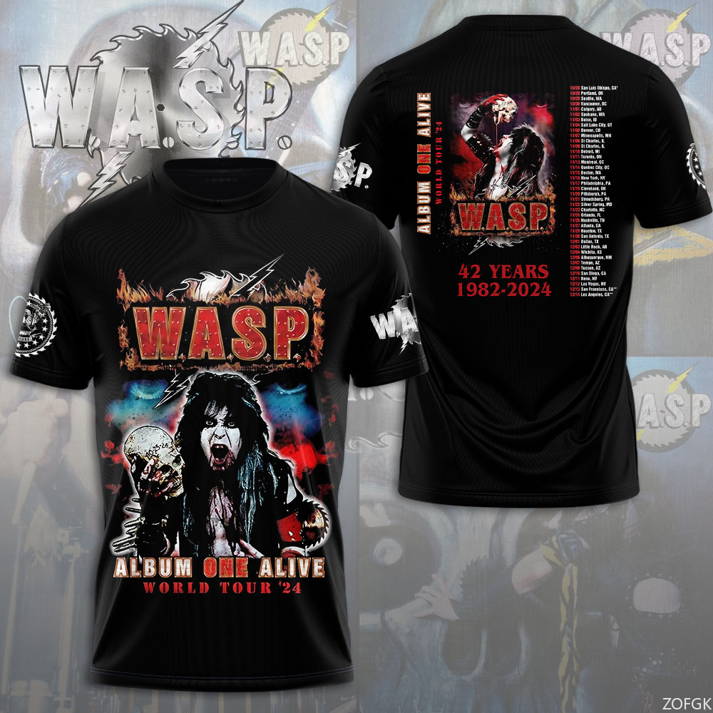 W.A.S.P Rock 3D Printing T-shi - 3D Printing Services recension och pris