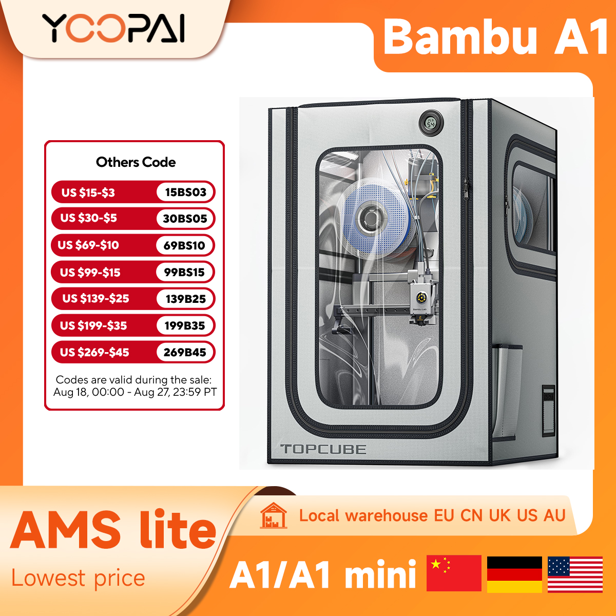 YOOPAI 3D Printer Enclosure Fo - 3D Printing Housing recension och pris