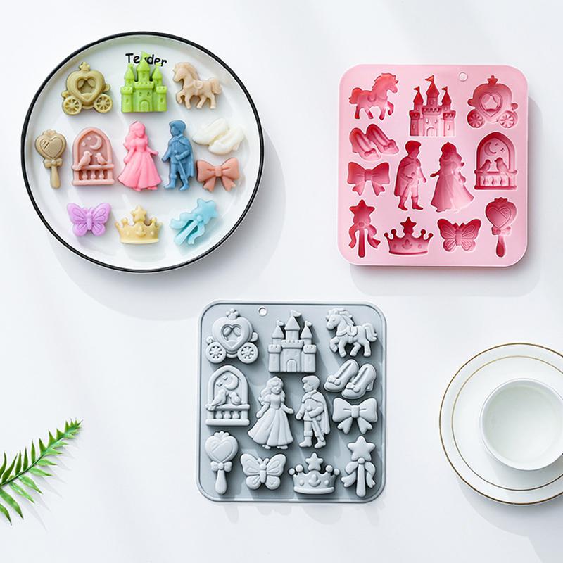 HOT!12 Cavity Prince, Princess - 3D Printing With Silicone recension och pris