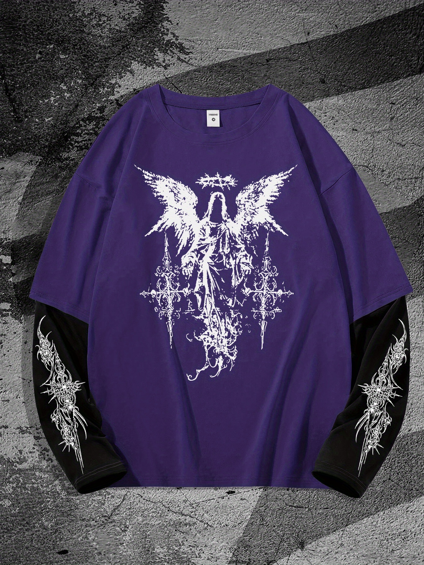 New men's long-sleeved T-shirt - 3D Printing Services recension och pris