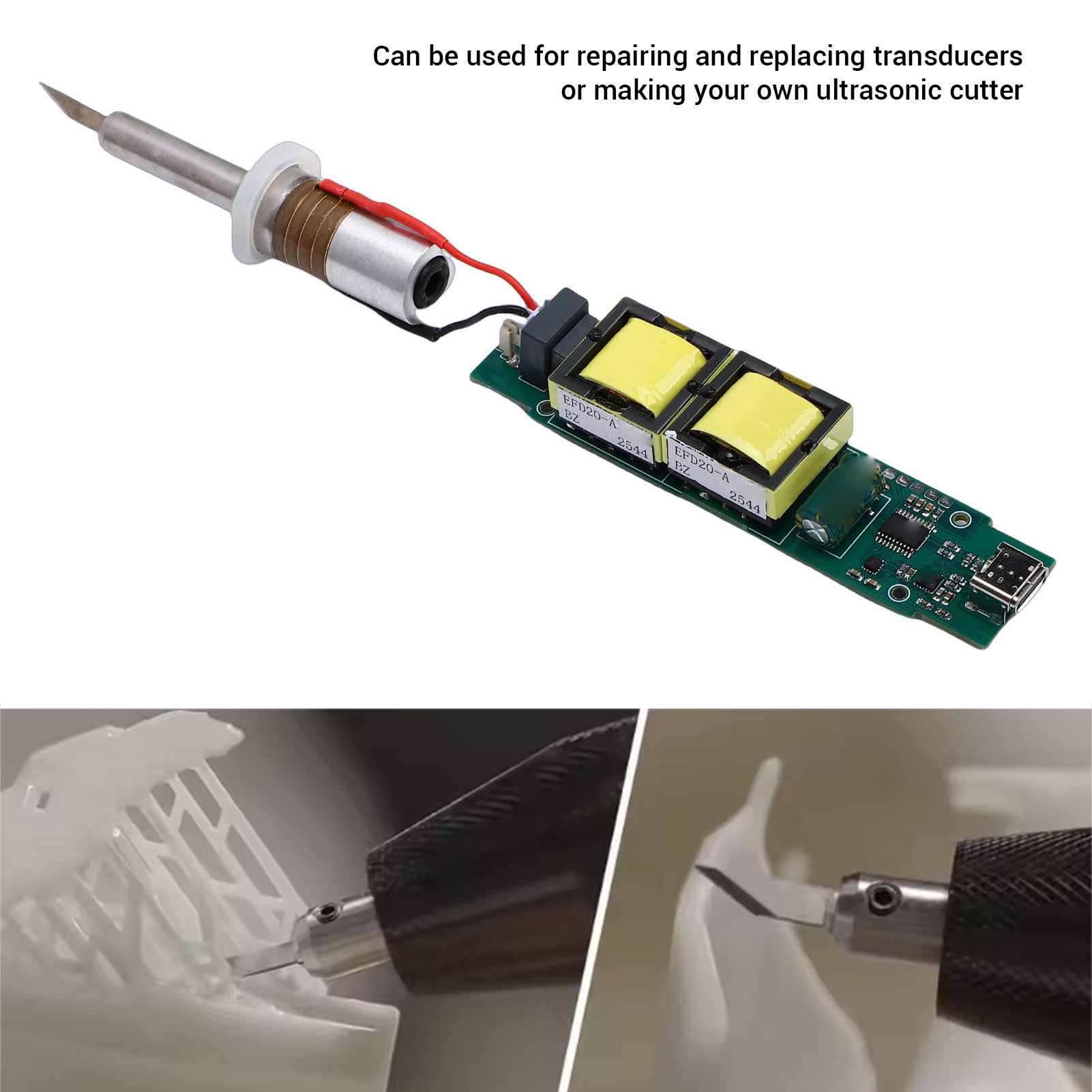 Ultrasonic Cutter Transducer K - 3D Printing Nerd recension och pris