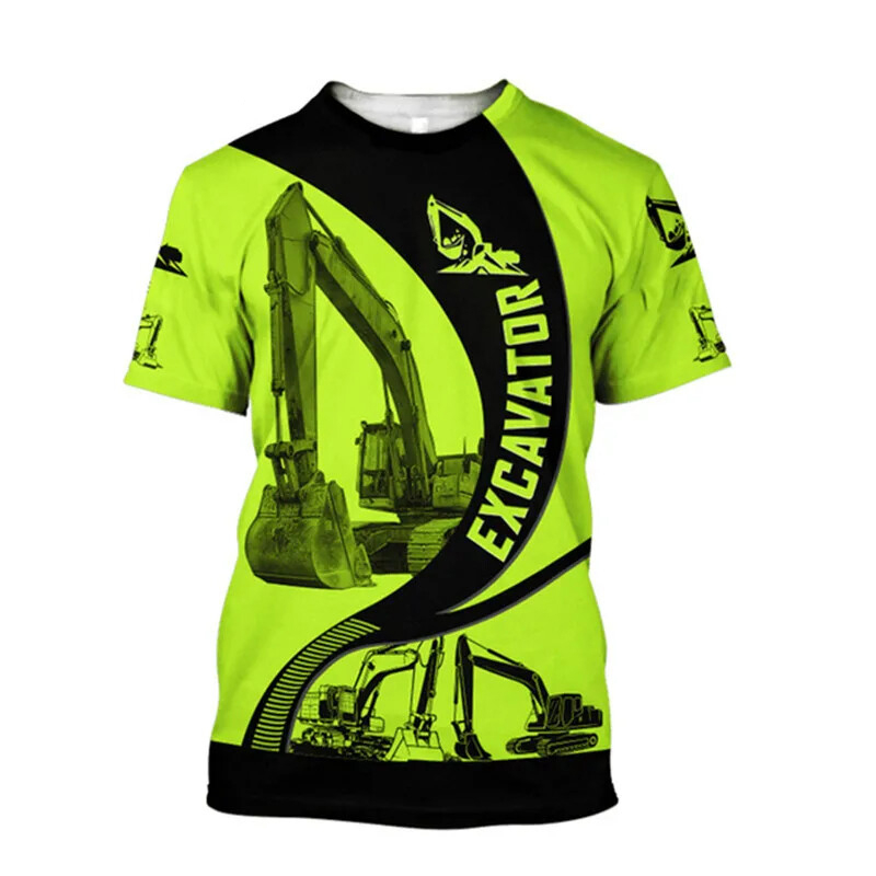 Excavator 3D Print T-shirt For - 3D Printing Nerd recension och pris