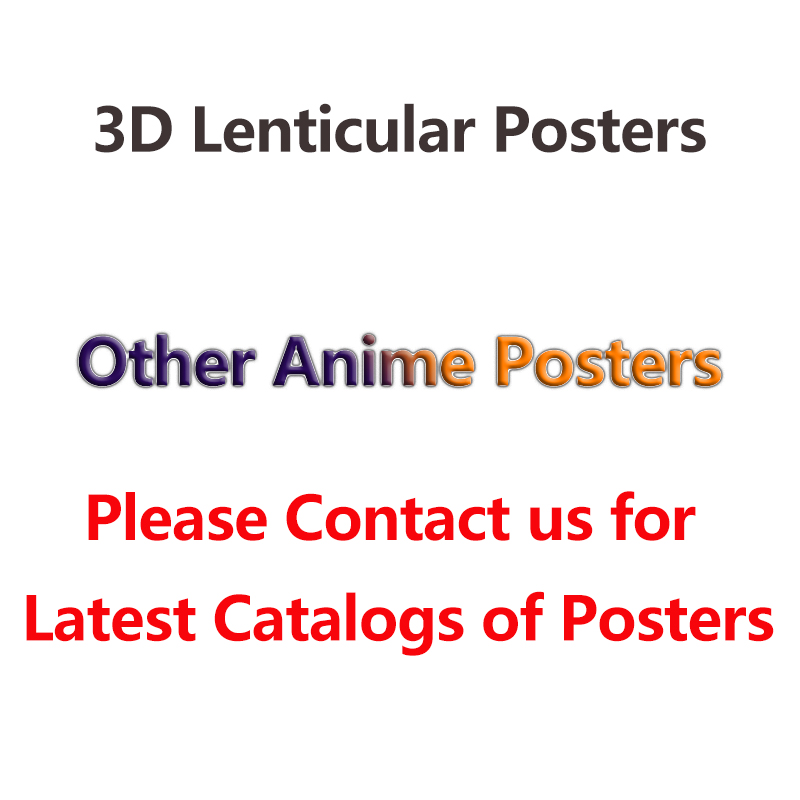 Anime 3D Lenticular Posters Fl - 3D Printing Dragon recension och pris