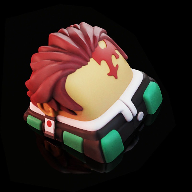 Demon Slayer Tanjiro Kamado Ha - 3D Printing Keycaps recension och pris