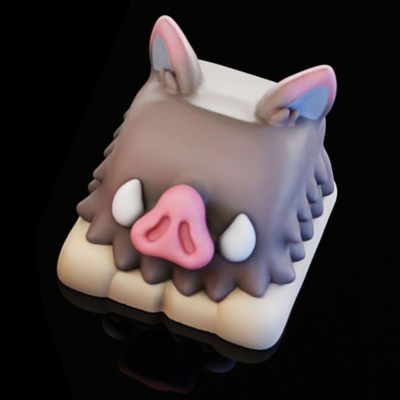 Demon Slayer Tanjiro Kamado Ha - 3D Printing Keycaps recension och pris