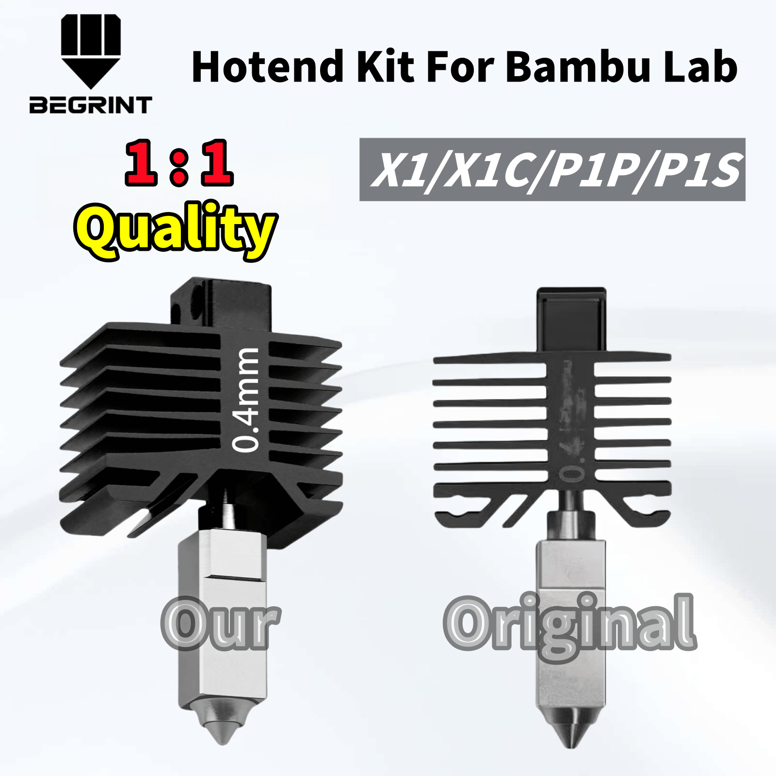 For Bambu Lab X1C/P1P/P1S Hard - 3D Printing Bambu Lab recension och pris